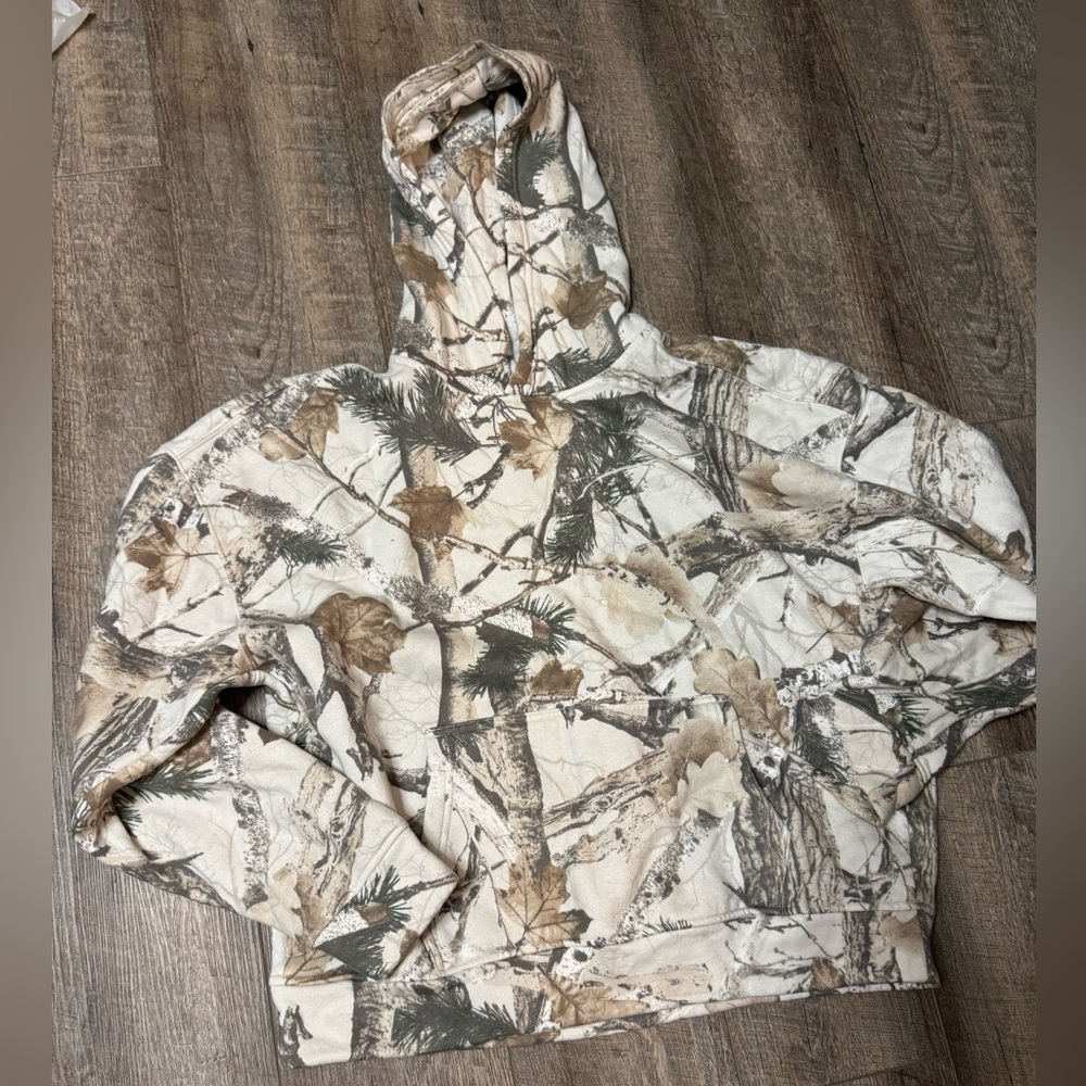 Camo Hoodie by Hollister